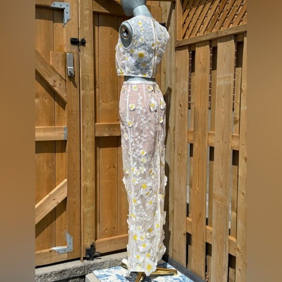 🆕 BRONX & BANCO 🧿 NWOT Jasmine White Multi Two Piece Set, Sz S / US 4 - Picture 10 of 16